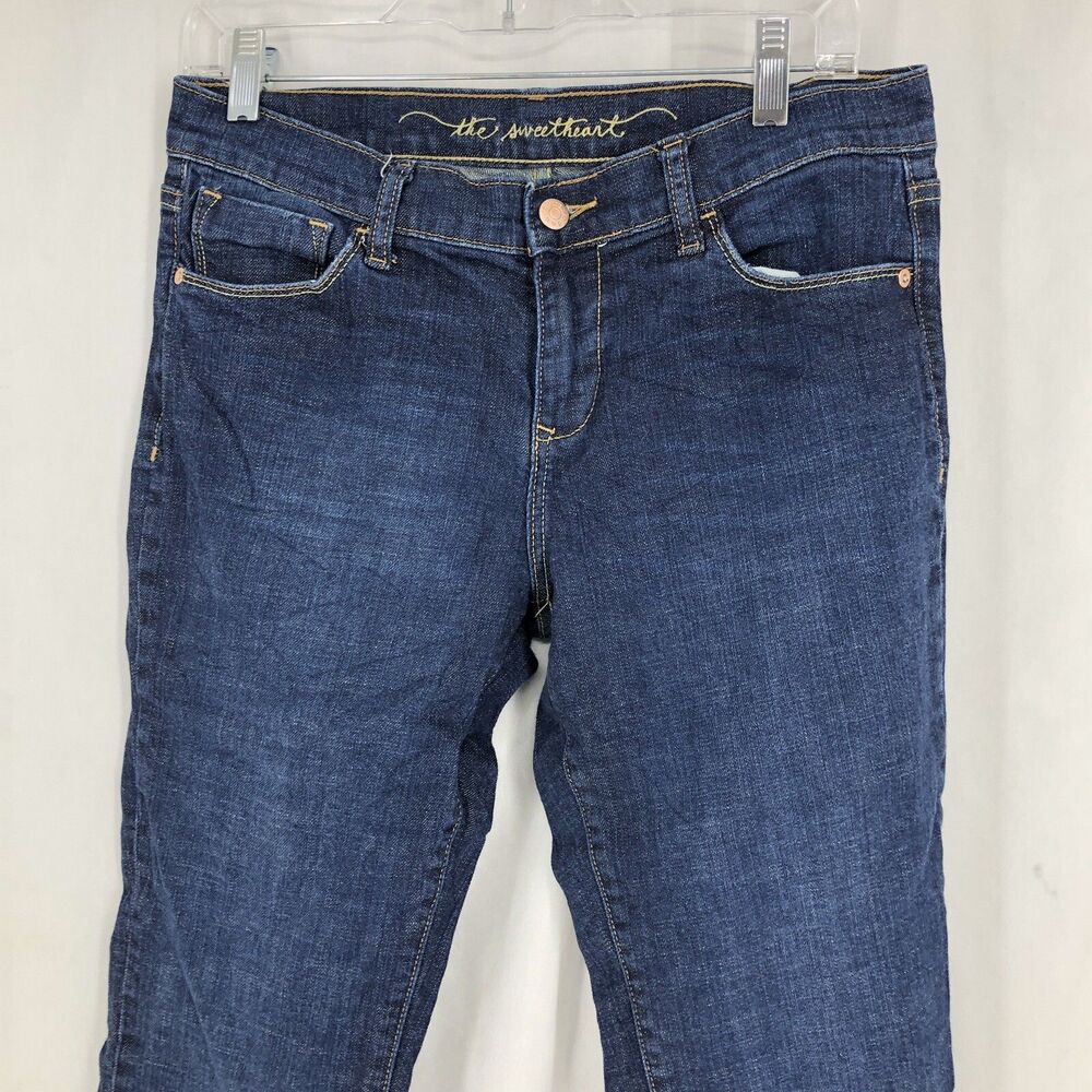 NEW Old Navy THE SWEETHEART FLARE JEANS Classic Rise Blue 6 Reg 31x31